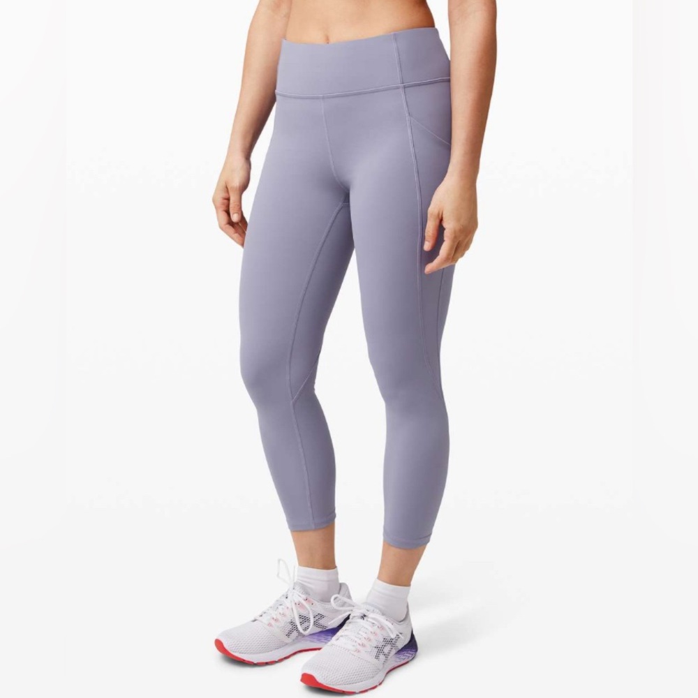 Lululemon Time To Sweat Crop 23" in Peri Purple Size 6